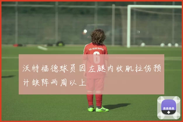 沃特福德球员因左腿内收肌拉伤预计缺阵两周以上